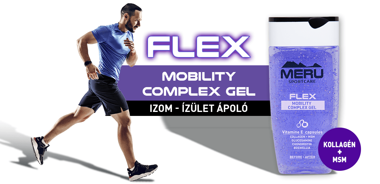 FLEX - Mobilitás MSM krém - Kollagénes izületi krém - 150ml
