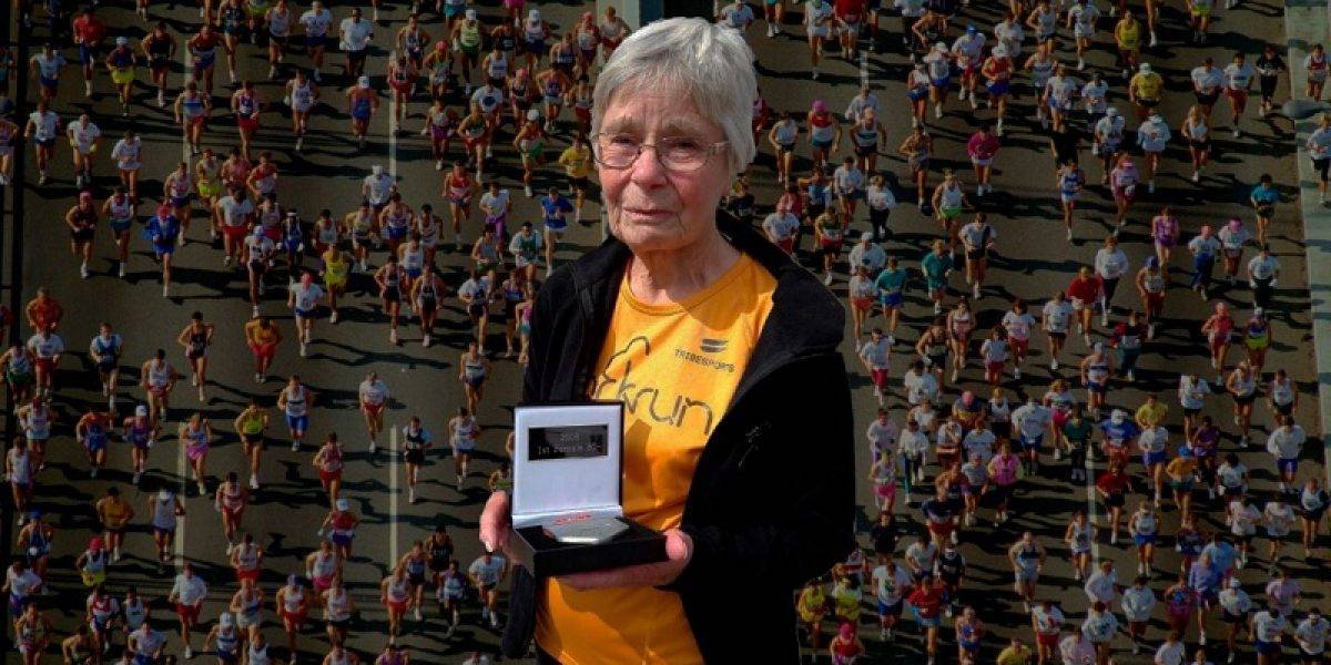 84 évesen is maratont fut a lelkes nagymama
