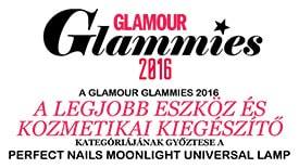 A Perfect Nails Moonlight Universal Lamp elnyerte a Glamour Glammies díjat a Legjobb eszköz és Kozmetikai Kiegészítő kategóriában