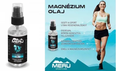 Új MERU termék: már kapható a magnézium spray!